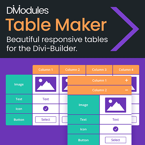 Divi-Modules – Table Maker